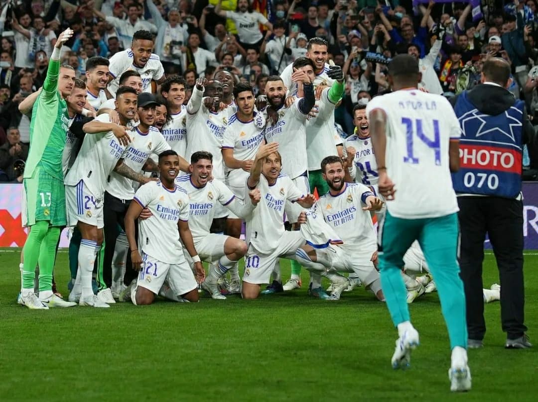 تبریک رفقای مادریدی، اصالت خریدنی نیست?❤️?⚽?