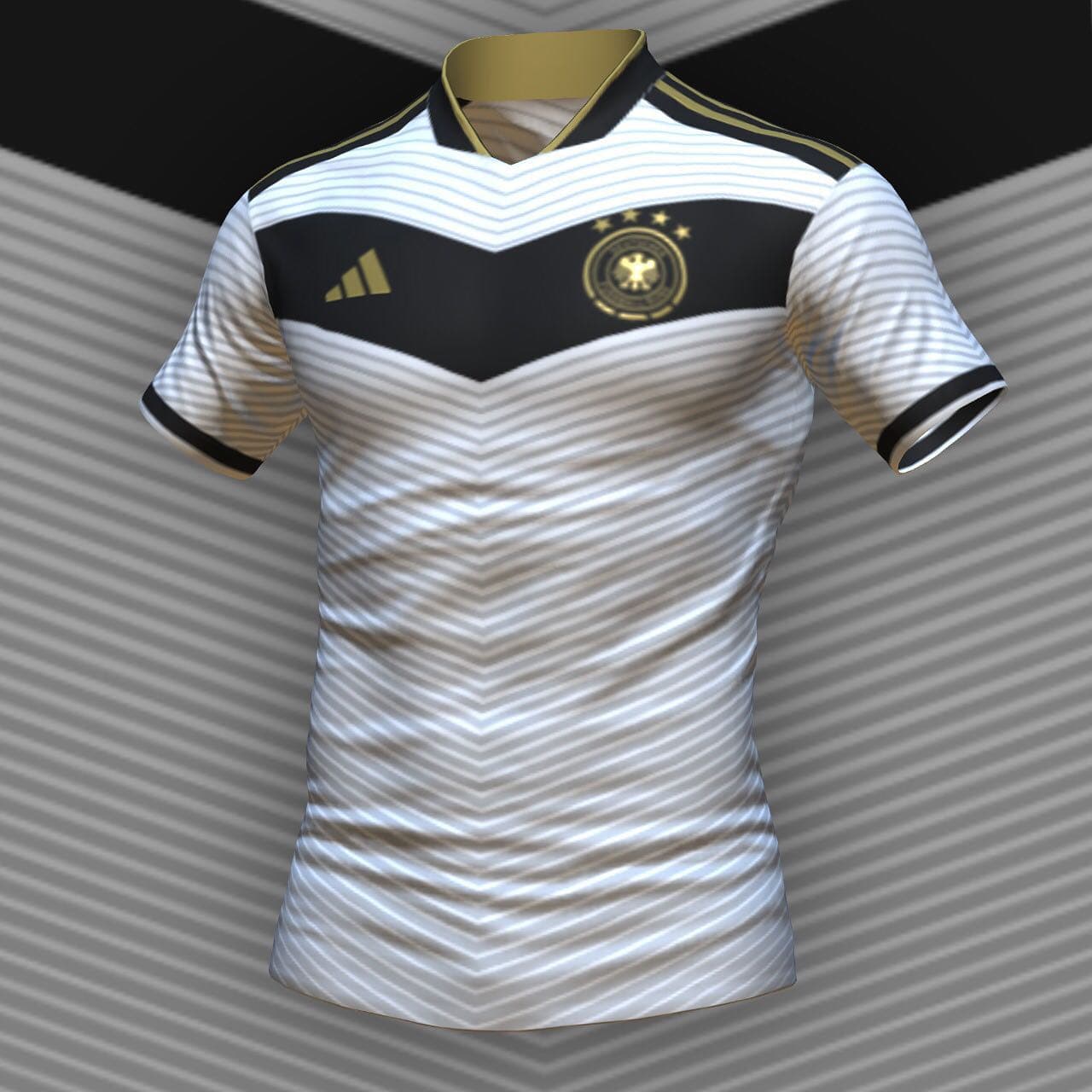 Germany X Adidas Concept home kit