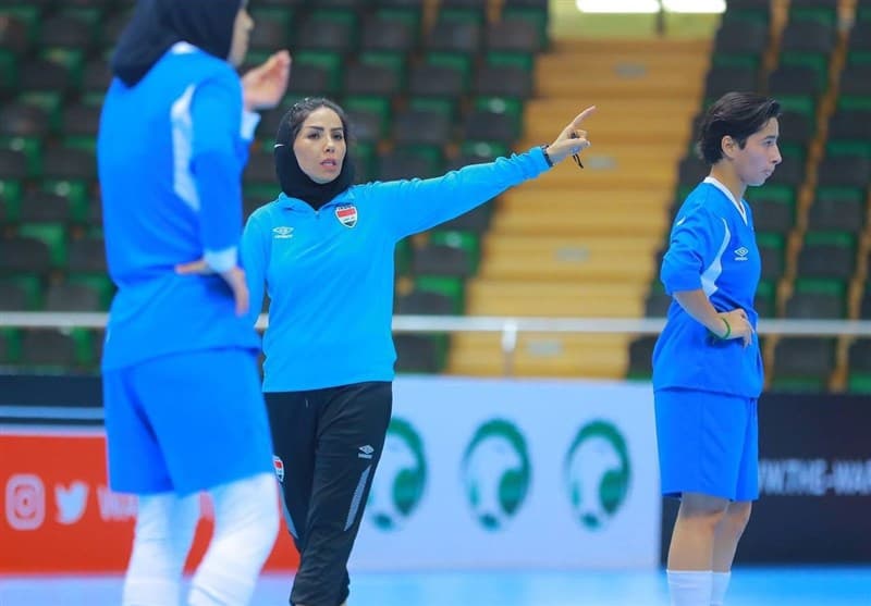 قهرمانی عراق با شهناز یاری در مسابقات فوتسال بانوان غرب آسیا​​​​​​​