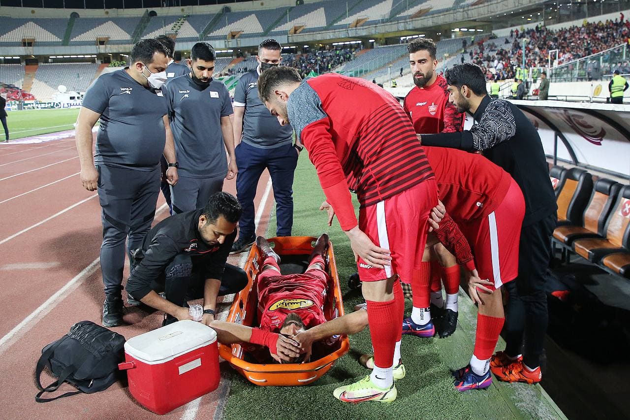 فرشاد فرجی MRI گرفت