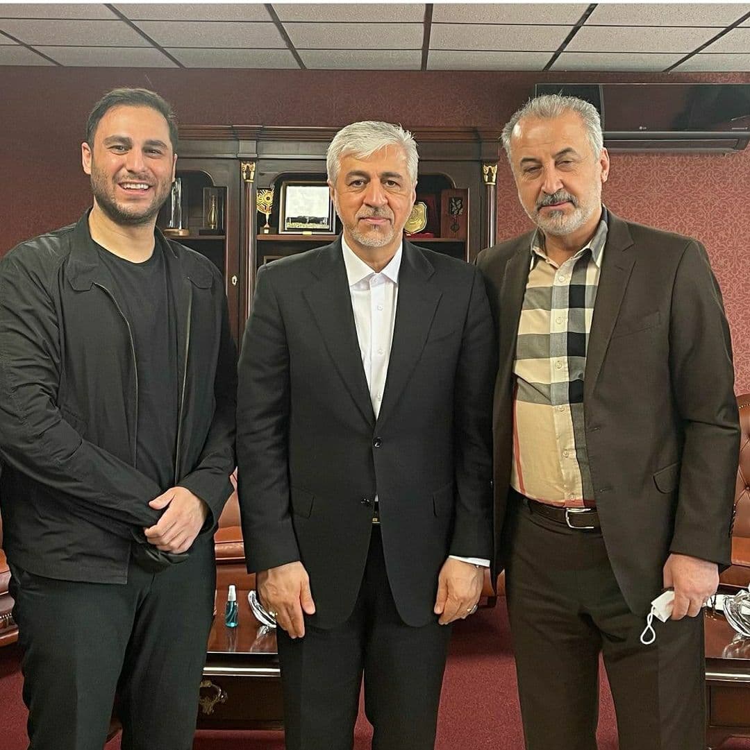 ملاقات نوروزی حمید سجادی و مدیرعامل پرسپولیس