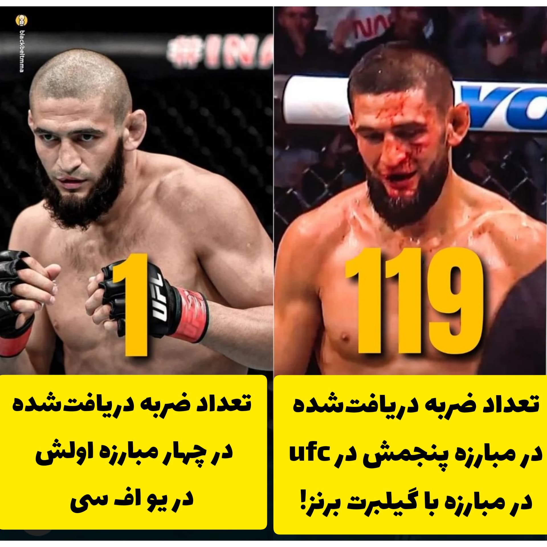 ? اتفاق عجیب و باورنکردنی در مبارزه چیمائف‌ و برنز (عکس)