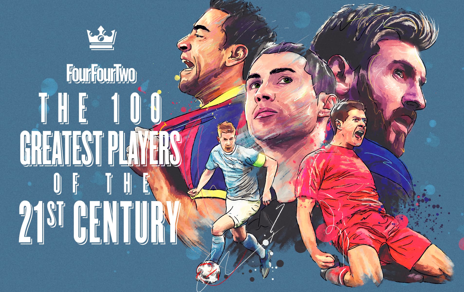 100 بازیکن برتر قرن 21 از نگاه FourFourTwo به این شکل منتشر شد؛ از رونالدو تا رونالدو!