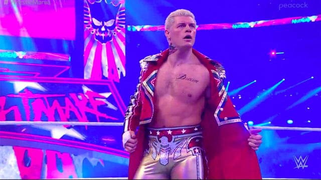 فوری و رسمی، کُدی رودز در اولین شب رسلمنیا به WWE برگشت!