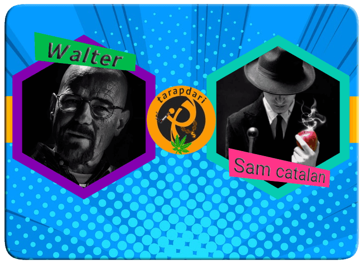 دور یک چهارم رپ بتل (Sam catalan و Walter) + فری‌استایل ? | طرپداری 2
