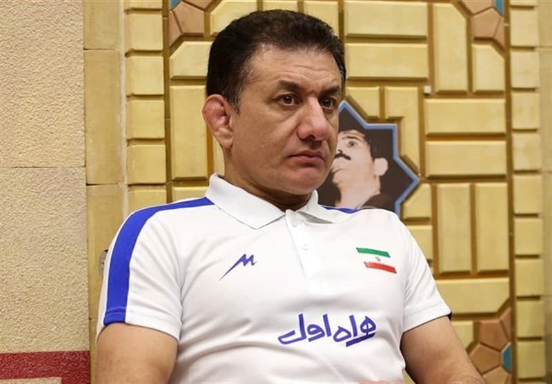 غلامرضا محمدی سرمربی تیم کشتی فولادین ذوب آمل شد