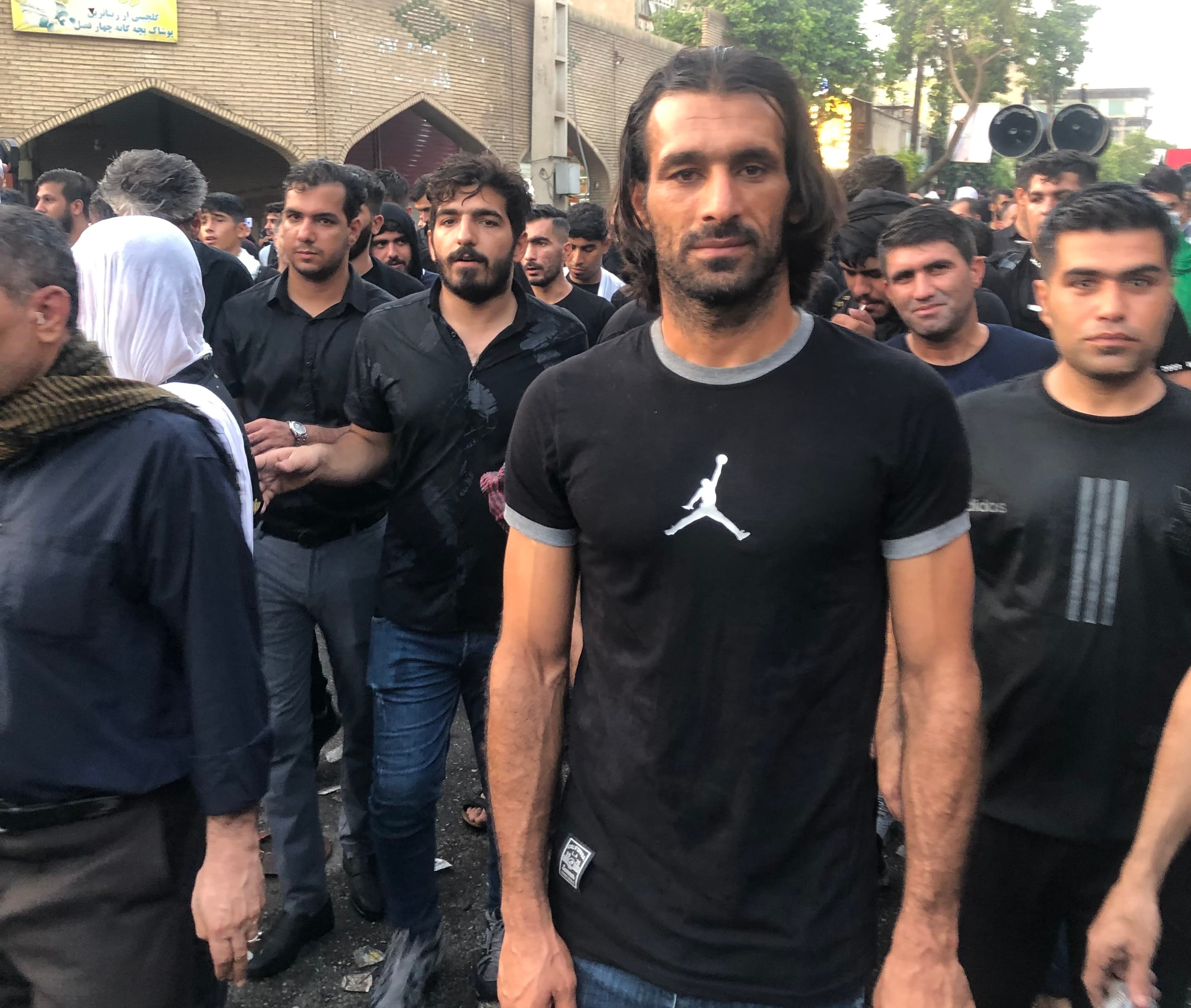 حضور گرشاسبی و عبدالله کرمی در مراسم عزاداری عاشورا در دزفول / عکس
