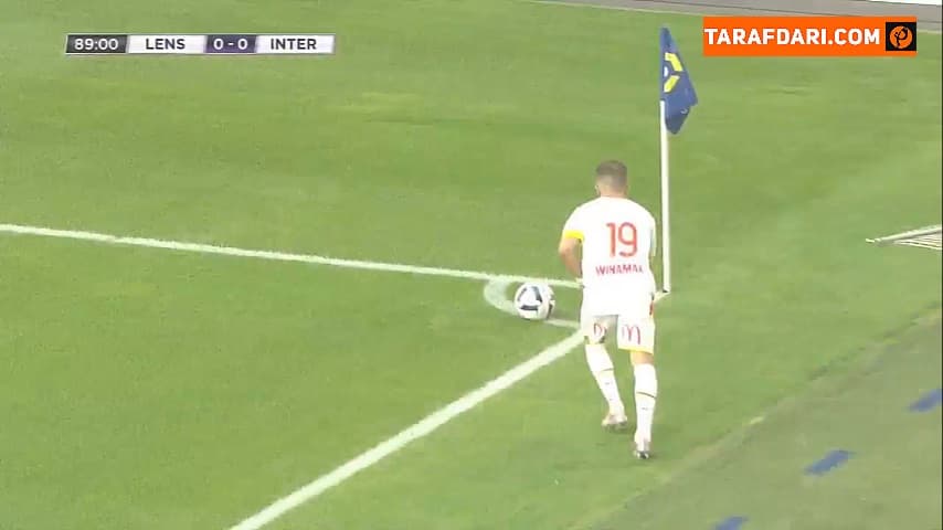 گل زیبای لویس اوپندا به اینتر (لانس فرانسه 1-0 اینتر)
