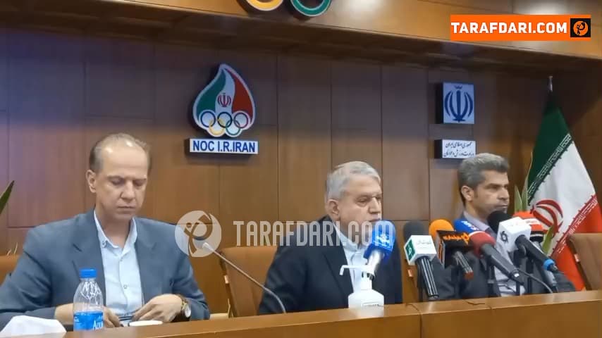توضیحات صالحی امیری در مورد بحث فوتبال در جلسه لوزان: صحبتی نشده است چون فیفا نهاد مجزاست / فیلم