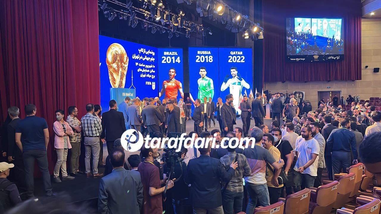 اوج بی نظمی و ناهماهنگی در مراسم رونمایی از کاپ جام جهانی؛ عصبانیت نمایندگان فیفا!