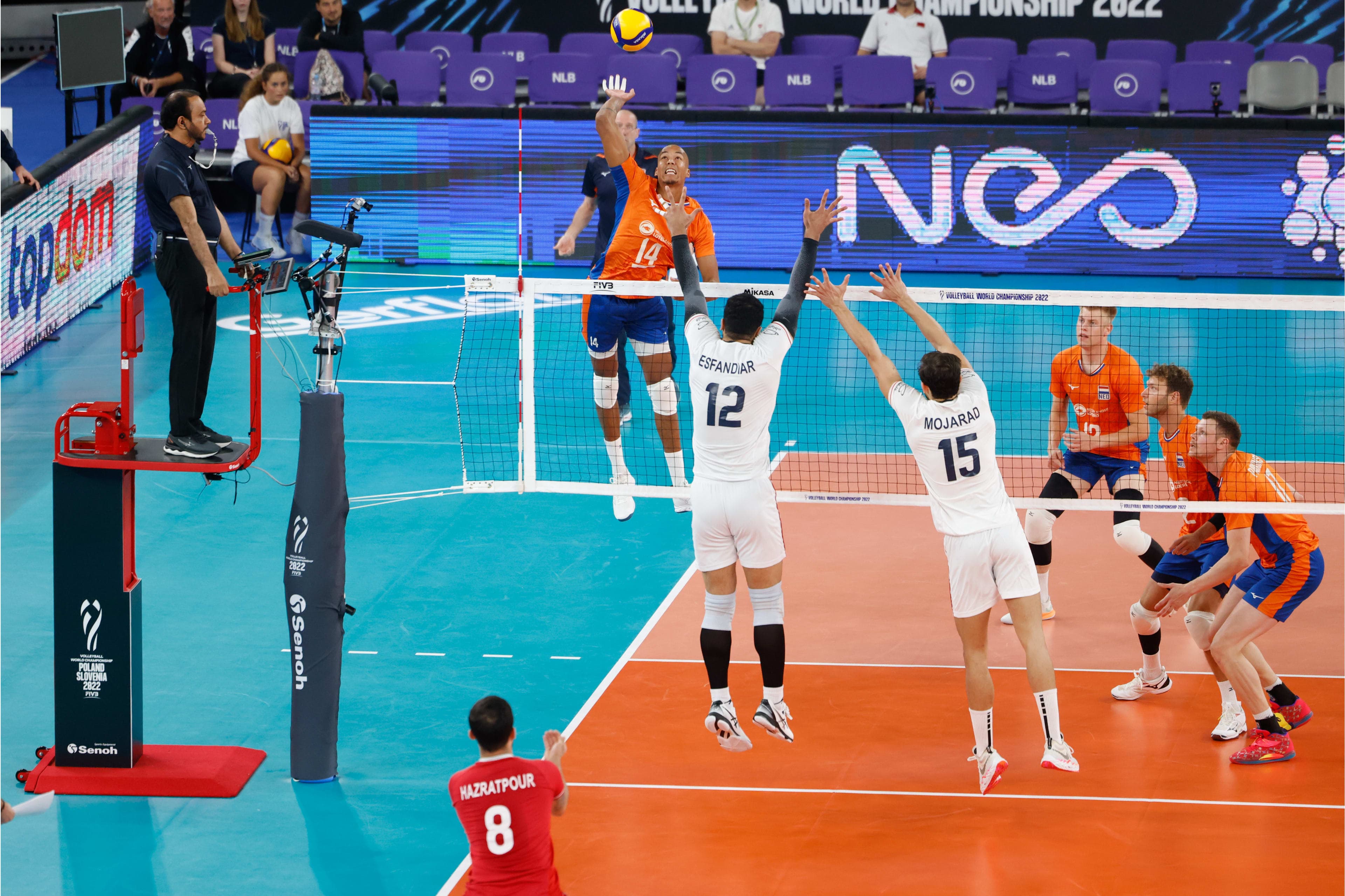 والیبال قهرمانی جهان | ایران 1-3 هلند؛  مقابل لاله‌ها پرپر شدیم!