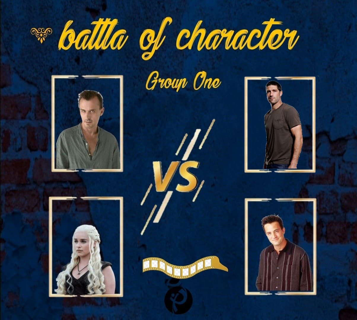 ⚡? گروه 1 battle  of  character ( تی بگ ? جک ? دنریس تارگرین ? چندلر بینگ) 