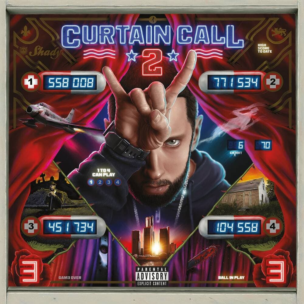 دانلود آلبوم جدید Eminem (امینم) به نام Curtain Call 2