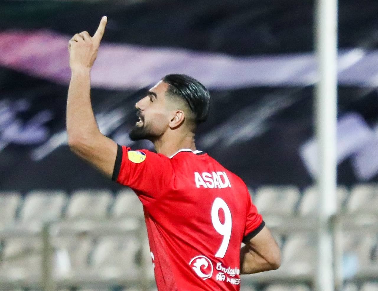 رضا اسدی، مرد لحظه های آخر؛ خروجی پرسپولیس، فعلا آقای گل!