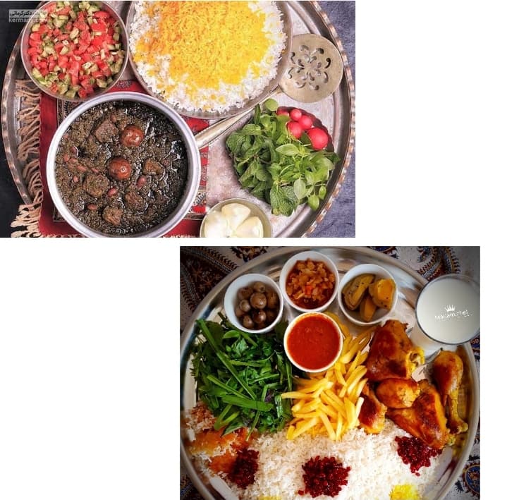 زرشک پلو با مرغ لایک?/ قرمه سبزی قلب ❤، نیمه نهایی مسابقه محبوب ترین غذا ها 