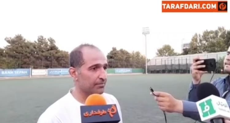 افشین حاجی پور: اگر قرار است به انگلیس و آمریکا ببازیم با کی‌روش باشد بهتر است / فیلم