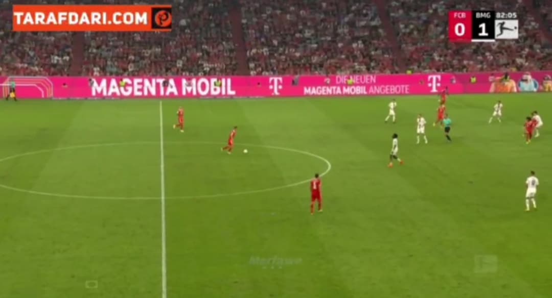 گل سانه به مونشن گلادباخ ( بایرن مونیخ 1-1 مونشن گلادباخ ) 