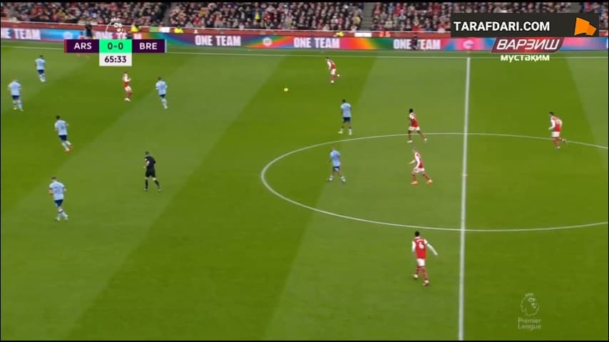 گل لئاندرو تروسار به برنتفورد (آرسنال 1-0 برنتفورد)