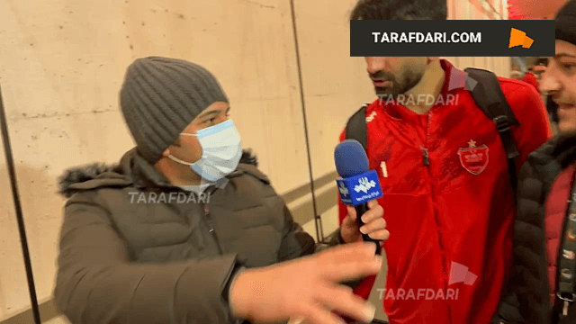 بیرانوند: گل محمدی برای بازی با ون پارس خیلی استرس داشت / فیلم