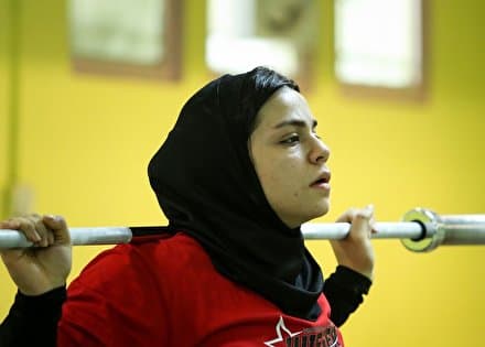 وزنه‌برداری قهرمانی جهان| بانوی ایرانی در گروه B سوم شد
