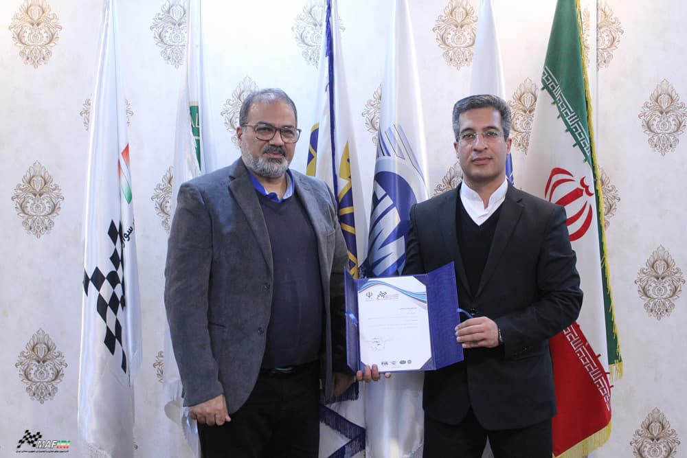 دبیر فدراسیون موتورسواری و اتومبیلرانی منصوب شد 