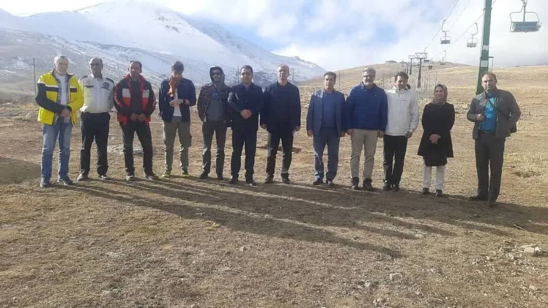 نماینده فدراسیون جهانی اسکی از پیست آلوارس بازدید کرد
