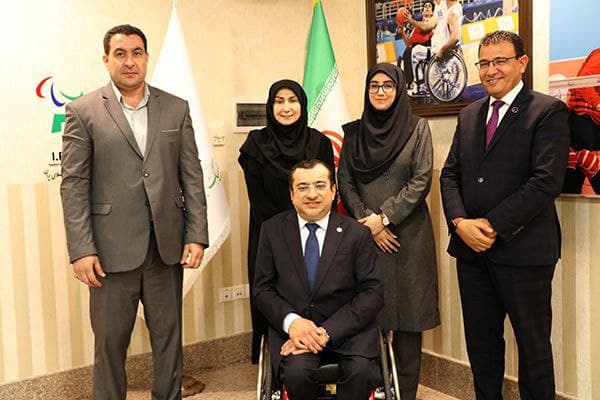 بازدید رئیس کمیته پارالمپیک آسیا از کمیته ملی پارالمپیک؛ بررسی راهکارهای پیشبرد ورزش پارالمپیک در منطقه