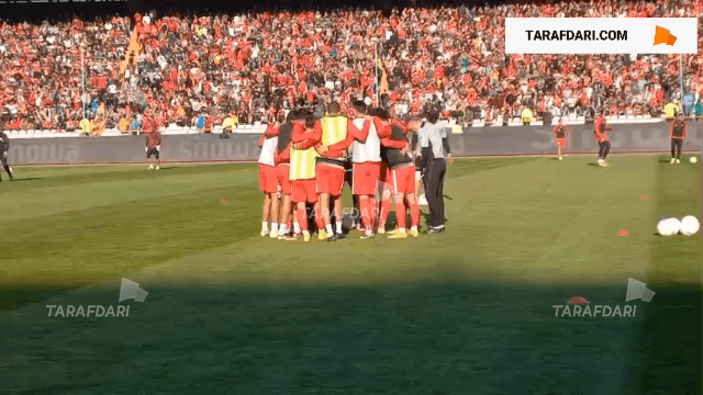 حلقه اتحاد بازیکنان تیم پرسپولیس / فیلم