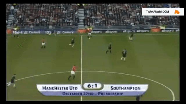برتری 6-1 منچستریونایتد مقابل ساوتهمپتون با هت تریک رود فن نیستلروی (22 دسامبر، 2001) / فیلم