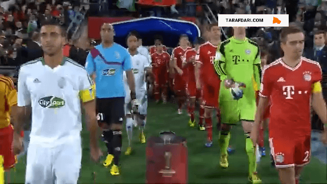 قهرمانی بایرن مونیخ در جام باشگاه های جهان با برتری 2-0 مقابل رجا کازابلانکا (2013/12/21) / فیلم