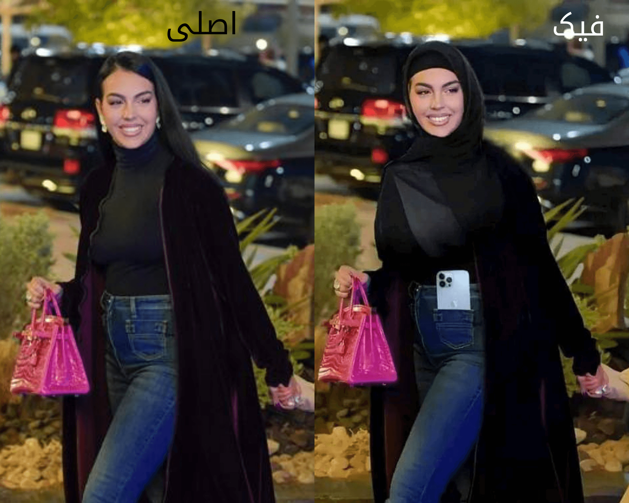تصویر فیک "جورجینا رودریگز"