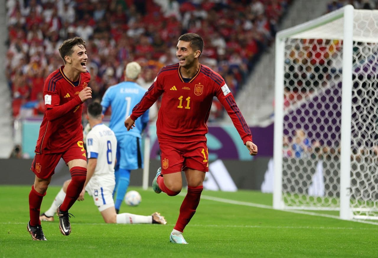 اسپانیا 7-0 کاستاریکا؛ شروع سرخ
