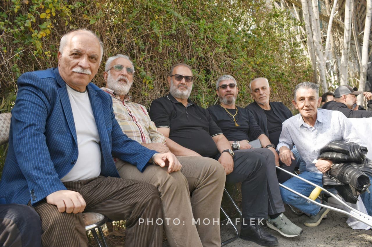 عکس های خاطره انگیر ستاره های قدیمی در جام پیشکسوتان