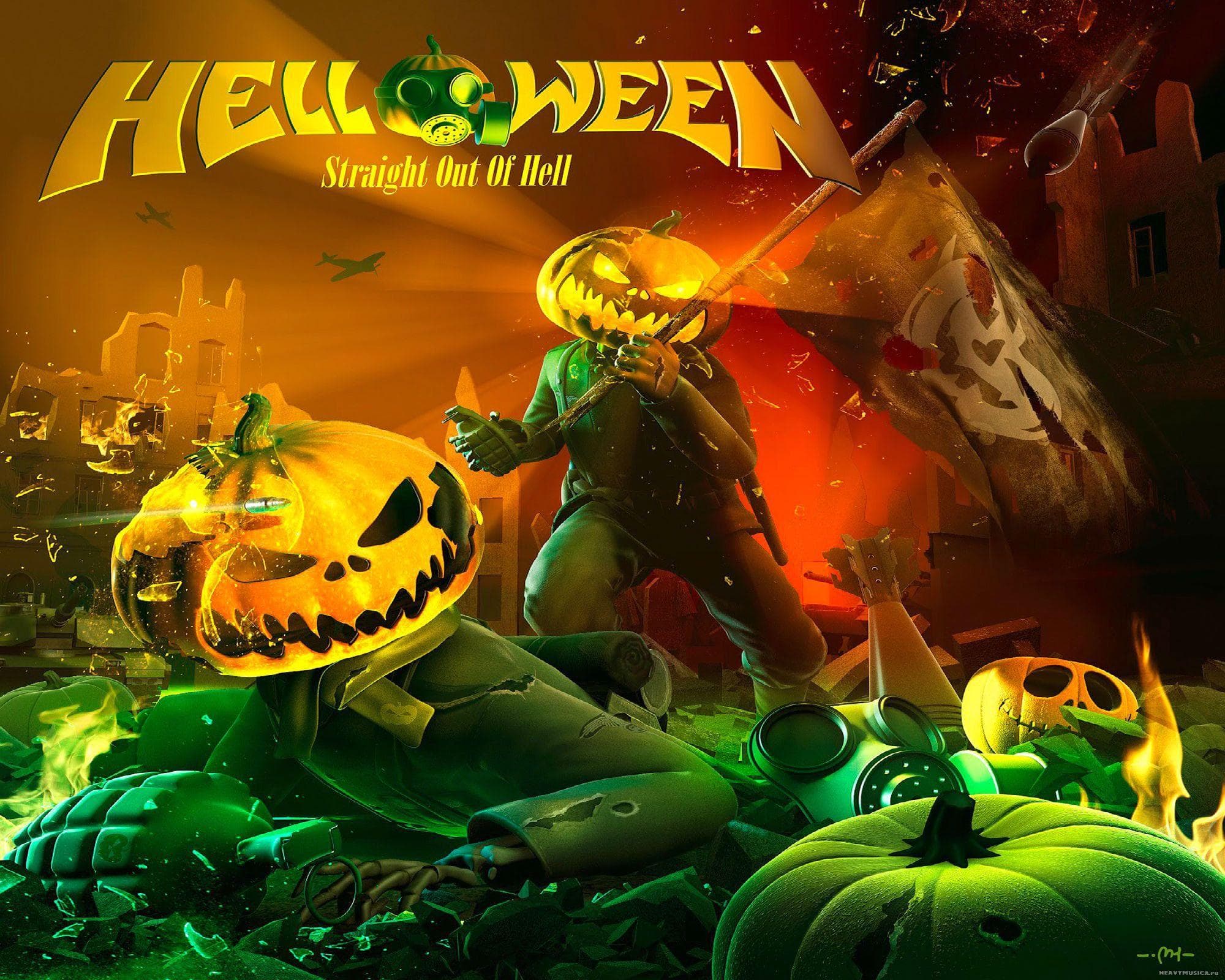 دانلود آهنگ hold me in your arms از helloween + متن