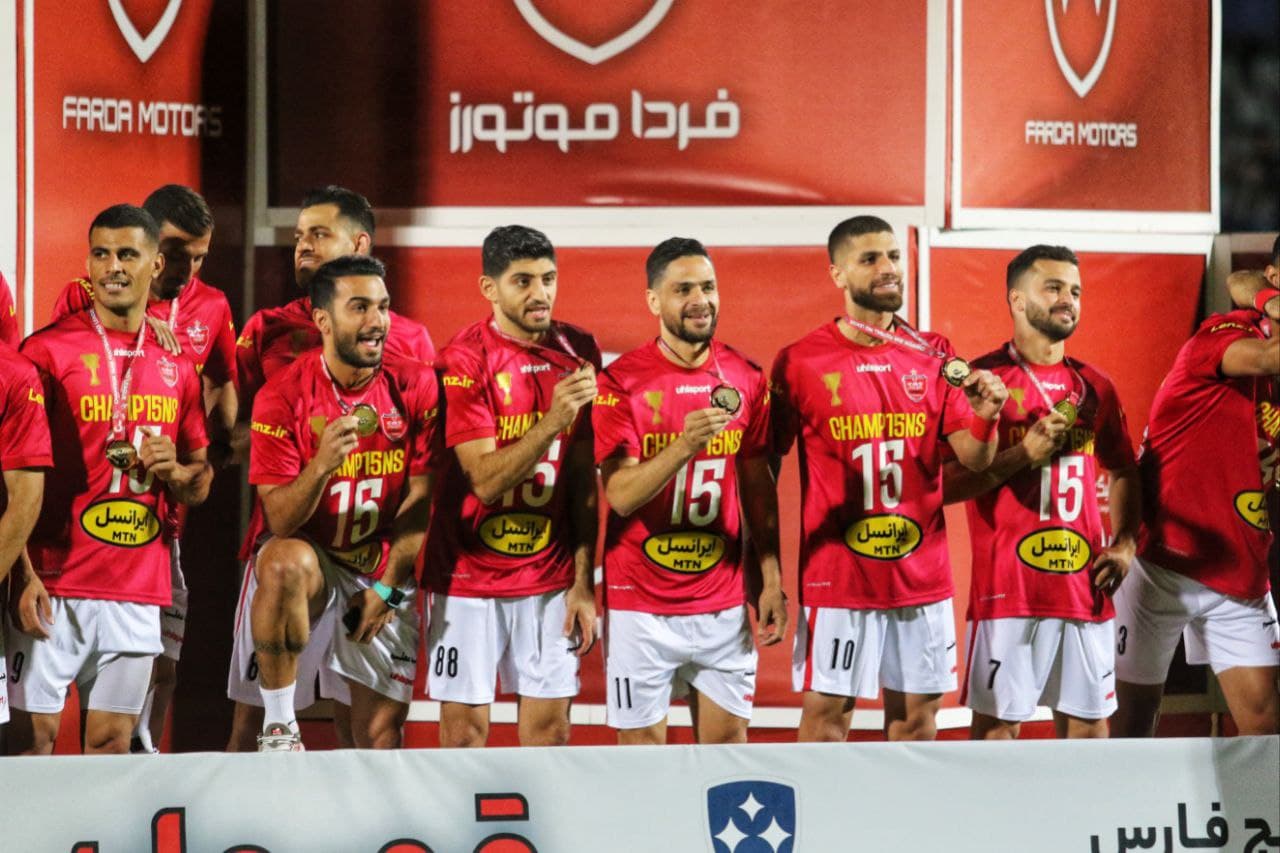 جشن قهرمانی پرسپولیس به روایت تصویر