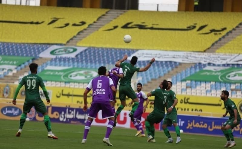 ذوب آهن 3-3 هوادار / تساوی پر گل در آخرین بازی فصل