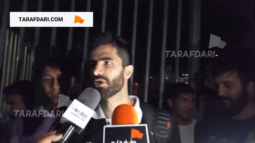 بهنام یخچالی: هنوز چیزی تمام نشده؛ ده ماه است تحت فشار هستیم / فیلم