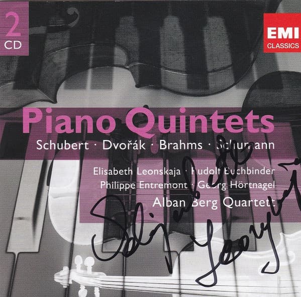 موسیقی کلاسیک: پیانو کوئینتت در لا ماژور از آنتونین دورژاک -  Alban Berg Quartett feat. Rudolf Buchbinder - Dvorak Piano Quintet in A Major, Op. 81, B. 155 