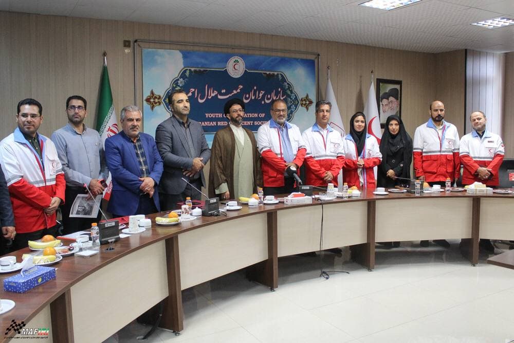 امضای تفاهم‌نامه سازمان جوانان جمعیت هلال احمر با فدراسیون موتورسواری و اتومبیلرانی