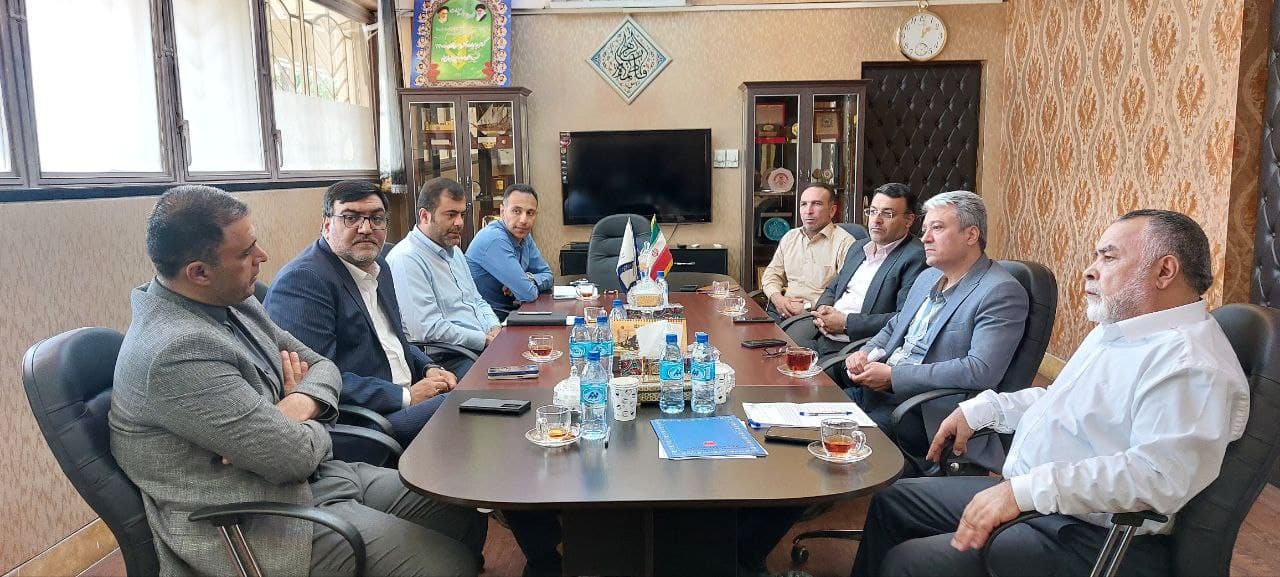 جلسه مشترک فدراسیون تیراندازی با مدیرعامل شرکت توسعه و مدیر آزادی