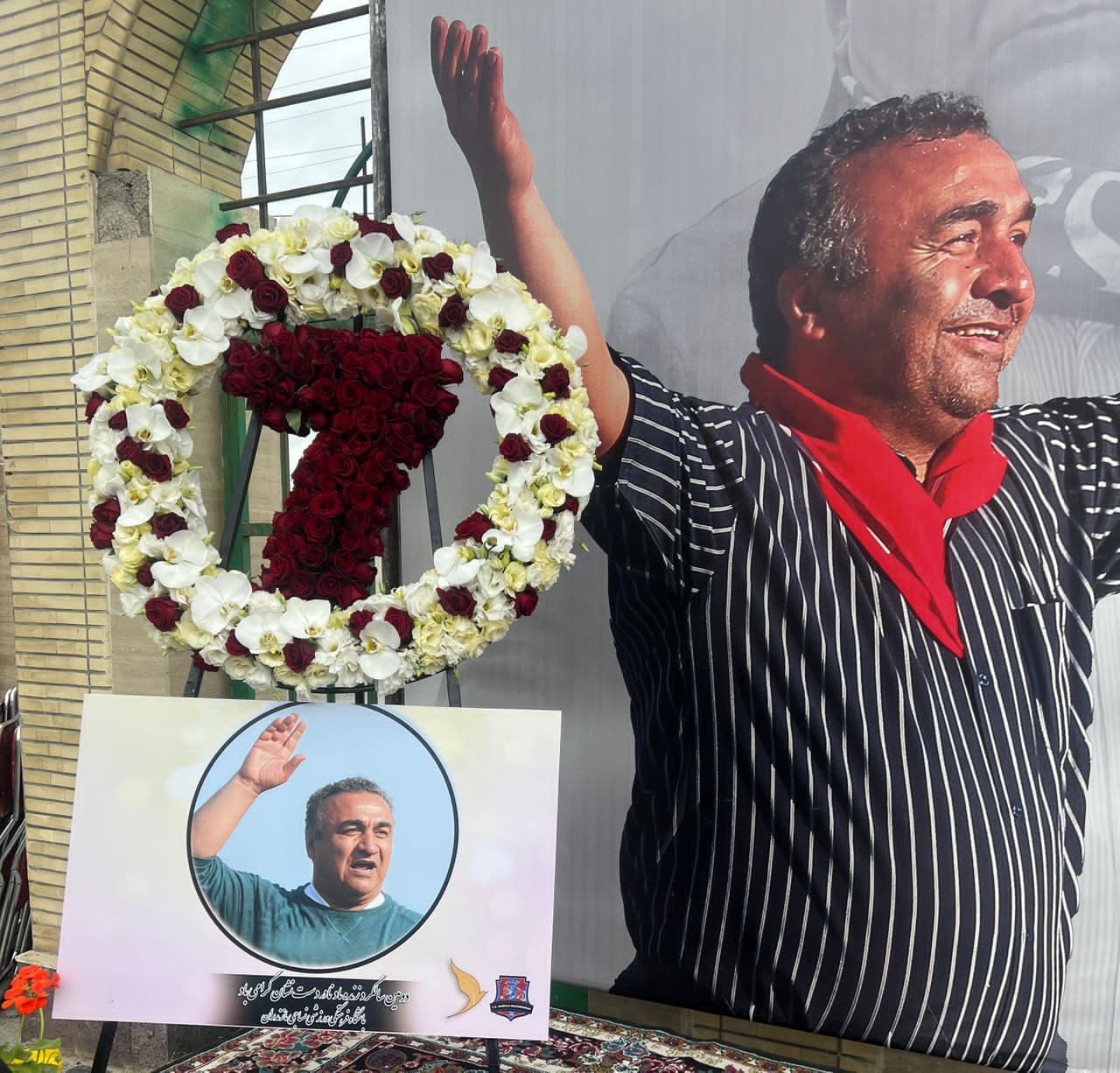 برگزاری مراسم دومین سالگرد نادر دست نشان در قائمشهر