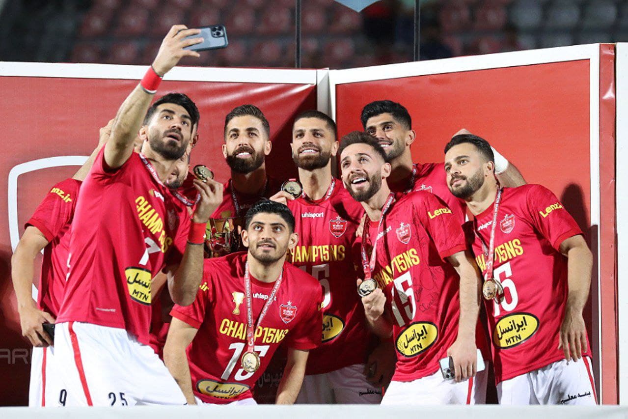 پرسپولیس با رکورد 37.5 درصد قهرمانی در صدر فوتبال ایران