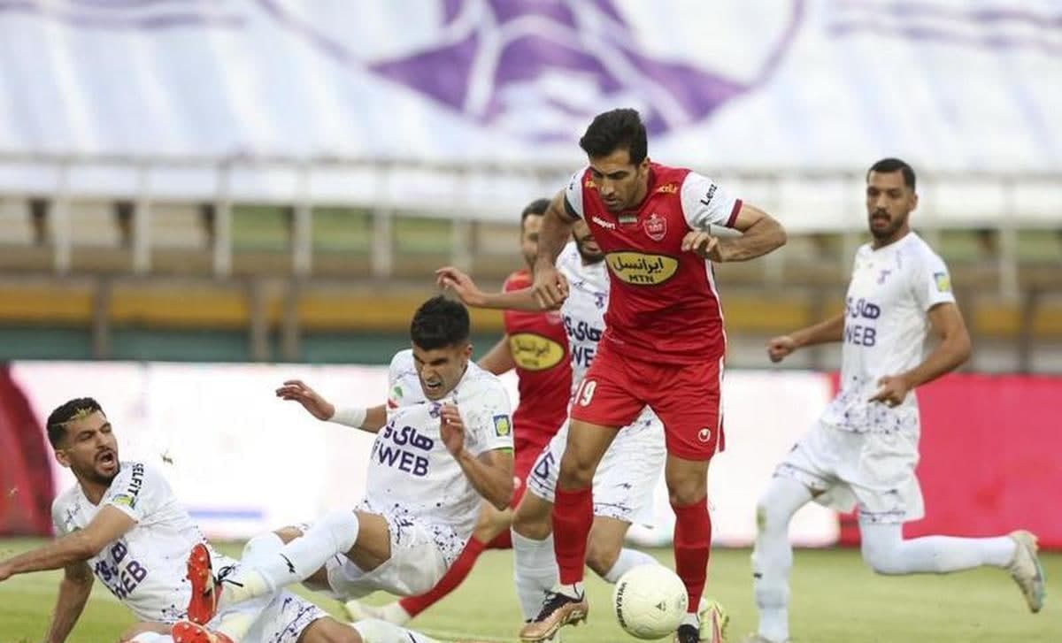 پیروزی پرسپولیس در ورزشگاه دستگردی و پایان حرف و حدیث ها