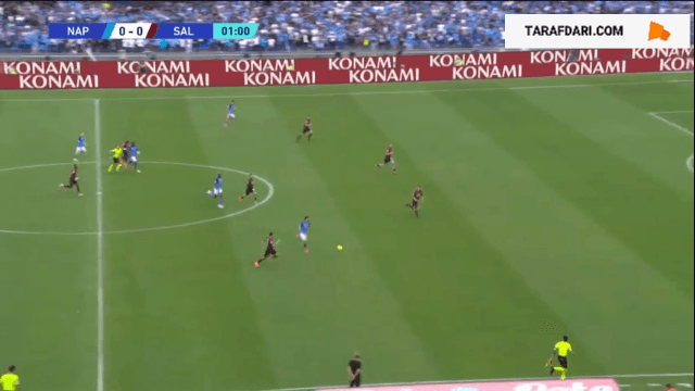 خلاصه بازی ناپولی 1-1 سالرنیتانا (سری آ ایتالیا - 2022/23)