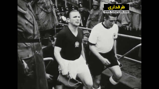 اولین قهرمانی آلمان غربی در جام جهانی با برتری 3-2 مقابل مجارستان (1954/7/4) / فیلم