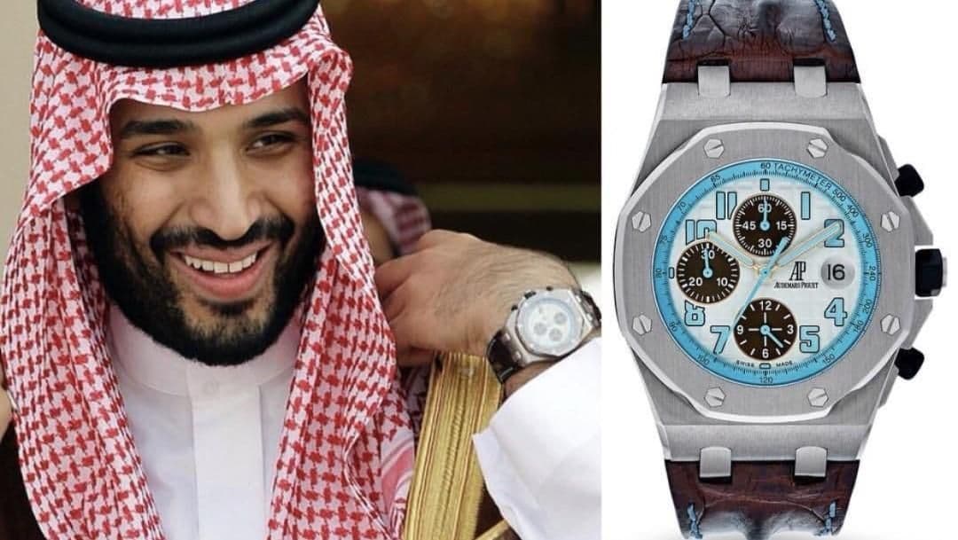 ساعت محمد بن سلمان مالک نیوکاسل و ولیعهد عربستان 