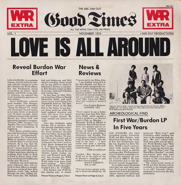 WAR & Eric Burdon - magic mountain