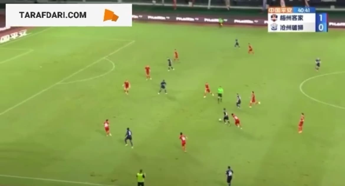 گل زیبا و پاس گل یورگن لوکادیا در لیگ چین / فیلم