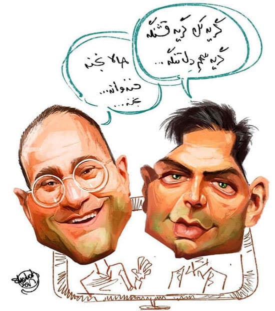 تفاوت رامبد جوان با احسان علیخانی اینه که احسان همش دنبال اینه اشک مردمو دربیاره ولی رامبد زور میزنه تا مردم بخندن مثل رونالدو برای همین عاشقشم ❤