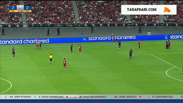 گل لوئیس دیاز به بایرن مونیخ (بایرن مونیخ 2-3 لیورپول)